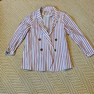 Dolan linen blend blazer size S